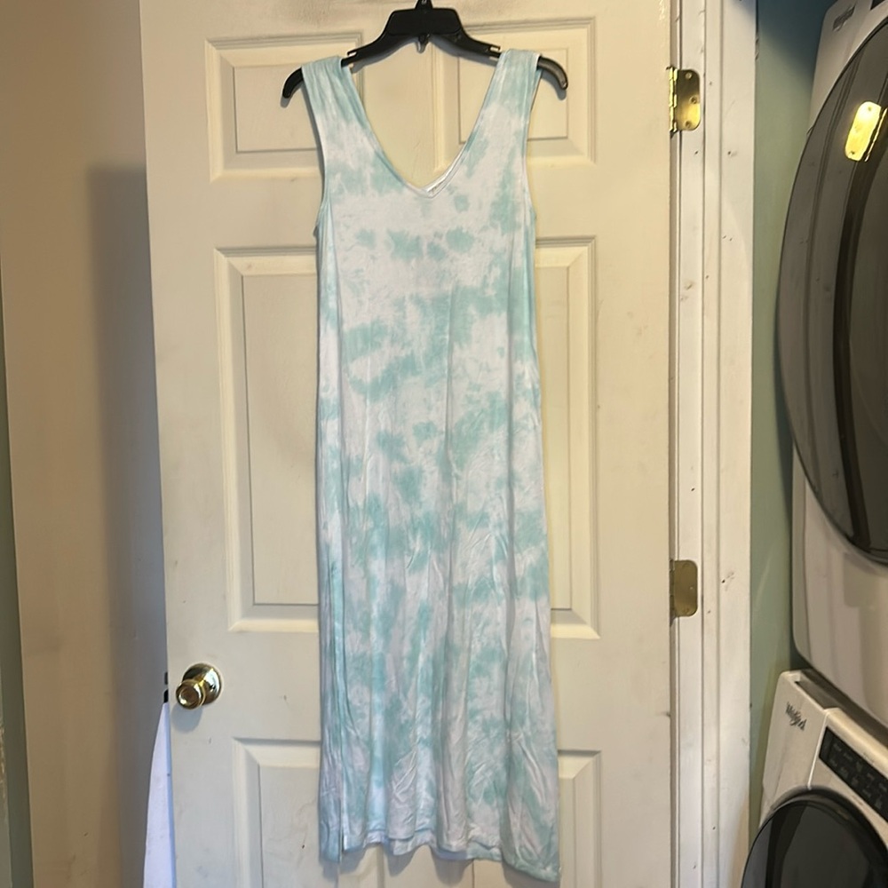 Beach Break Maxi Dress Size Small Tie Dye